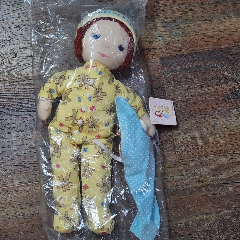 NWT Vintage KatJan Best Pals 16" Rag Doll Danny Boy  LIMITED EDITION
